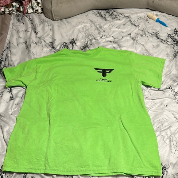 Neon Green Graphic Tee - Picture 1 of 3